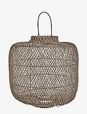 Lene Bjerre Harper Lantern Home Decoration Candlesticks & Tealight Holders Indoor Lanterns Brown Lene Bjerre