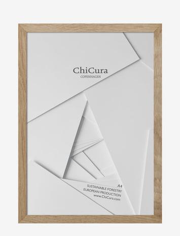 ChiCura Wooden Frame - A4 - Glass Home Decoration Frames Brown ChiCura