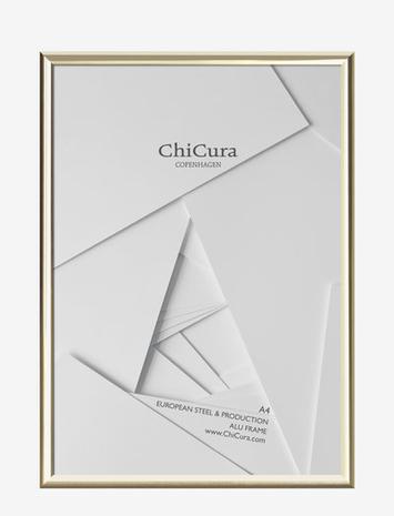 ChiCura Alu Frame A4 - Acrylic Home Decoration Frames Gold ChiCura