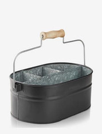 Humdakin System Bucket Matte Black Home Storage Storage Baskets Black Humdakin