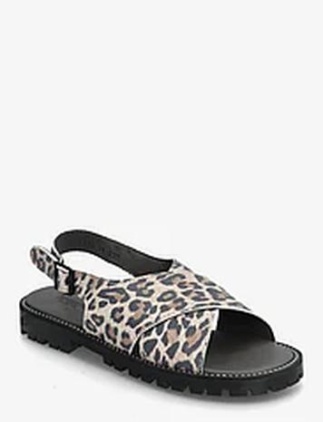 ANGULUS Sandals - Flat - Open Toe - Op Shoes Sandals Flat Sandals Multi/patterned ANGULUS