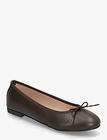 Bianco Biamadison Ballerina Smooth Leather Ballerinat Black Bianco