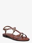 Billi Bi Sandals Shoes Sandals Flat Sandals Brown Billi Bi