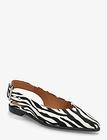 Billi Bi Ballerina Shoes Slingbacks Flat Slingbacks Black Billi Bi