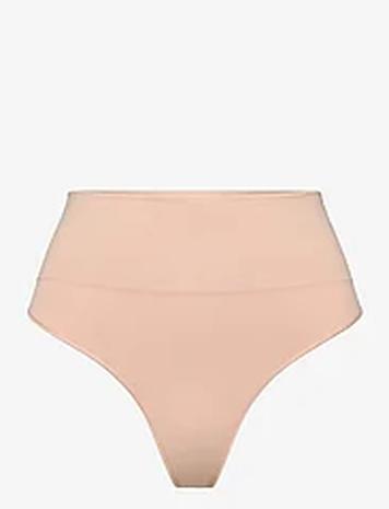 Spanx Spanxshapeâ„¢ Extraordinary Thong Stringit Alusvaatteet Brown Spanx