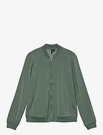 Vero Moda Vmcoco L/S Bomber Noos Bombertakki Green Vero Moda