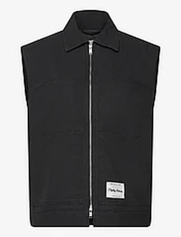 Monki Over D Vest Vests Padded Vests Black Monki