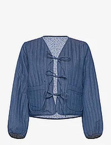 Noella Lori Jacket Outerwear Jackets Light-summer Jacket Blue Noella