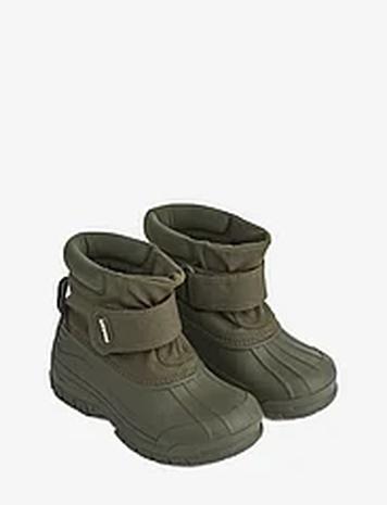 Liewood Becca Winter Boot Talvikengät Tarroilla Green Liewood