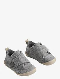 Wheat Indoor Shoe Fleecy Aamutossut Sisäkengät Grey Wheat