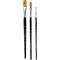 Creativ Company Gold Line Brushes 3 pcs. – kuva 1