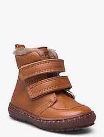 Bisgaard Bisgaard Storm Lamb Talvikengät Tarroilla Brown Bisgaard