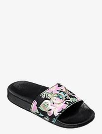 Roxy Rg Slippy Ii Shoes Summer Shoes Pool Sliders Pink Roxy