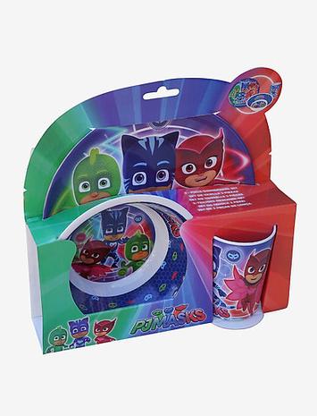 Pyjamasheltene Pj Masks Home Meal Time Dinner Sets Multi/patterned Pyjamasheltene