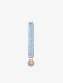 Smallstuff Dummychain, Fishb , Light Blue Baby & Maternity Pacifiers & Accessories Pacifier Clips Blue Smallstuff