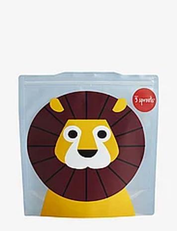 3 Sprouts 3 Sprouts Sandwich Bag , Lion/Blue Home Meal Time Lunch Boxes Blue 3 Sprouts