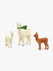 Schleich Wild Life 42544, alpakkaperhe