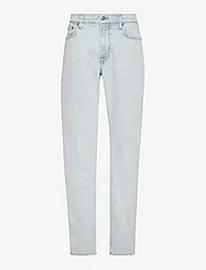Calvin Klein Jeans Slm Tpr Lt Wt Ic Brk Bottoms Jeans Tapered Blue Calvin Klein Jeans