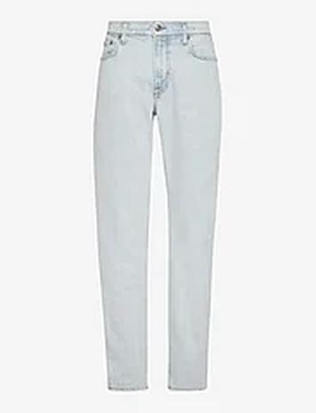 Calvin Klein Jeans Slm Tpr Lt Wt Ic Brk Bottoms Jeans Tapered Blue Calvin Klein Jeans