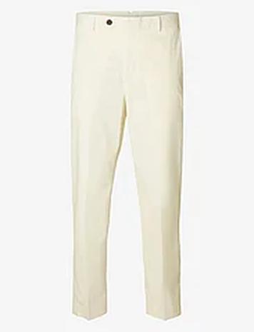 Selected Slhreg-Tanger Trs Bottoms Trousers Formal Cream Selected