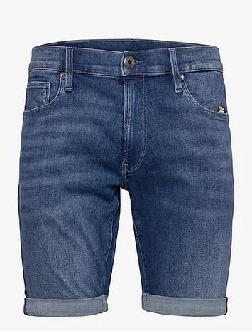 G-Star RAW 3301 Slim Short Bottoms Shorts Denim Blue G-Star RAW