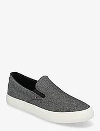 Tommy Hilfiger Th Hi Vulc Low Slip On Ch Tennarit Sneakerit Grey Tommy Hilfiger