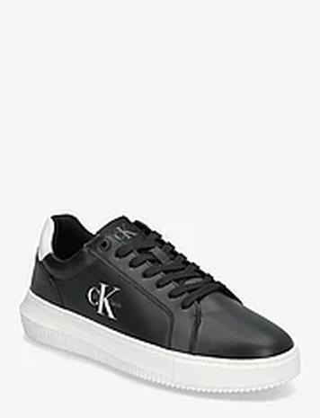 Calvin Klein Chunky Cupsole Mono Lth Matalavartiset Sneakerit Tennarit White Calvin Klein