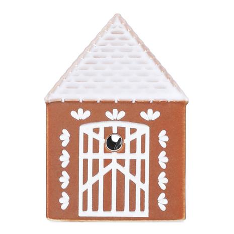 Kähler - Gingerbread kynttilätalo Mökki LED 7,5 ruskea – kuva 1/1