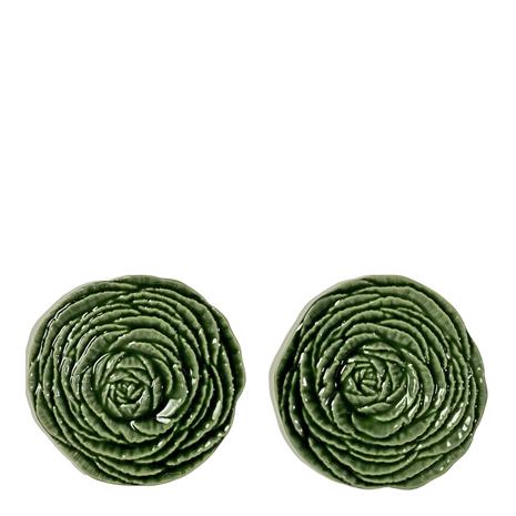 Byon Veggie lasinaluset ä˜10 cm 2-pack Vihreä – kuva 1/6