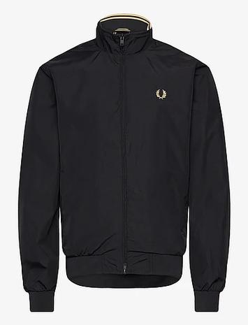 Fred Perry The Brentham Jacket Designers Jackets Bomber Jackets Navy Fred Perry
