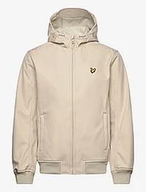 Lyle & Scott Fleece Back Softshell Jacket Ohut Takki Navy Lyle & Scott