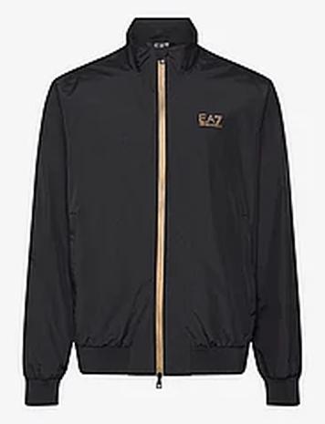 EA7 Bomber Jacket Bombertakki Takki Black EA7
