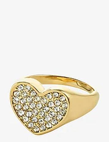 Pilgrim Emmett Ring Gold-Plated Sormus Korut Gold Pilgrim