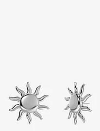 Edblad Sun Studs L Accessories Jewellery Earrings Studs Silver Edblad