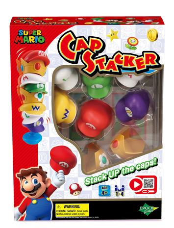 Super Mario Cap Stacker tasapainopeli
