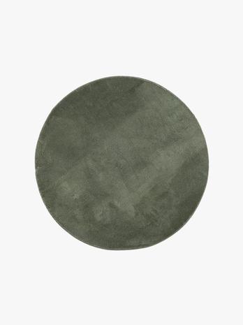 KMCarpets Matto Pyöreä 120 Soft, Smaragdinvihreä