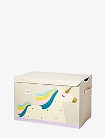3 Sprouts Storage Basket With Lid Home Kids Decor Storage Storage Boxes Multi/patterned 3 Sprouts