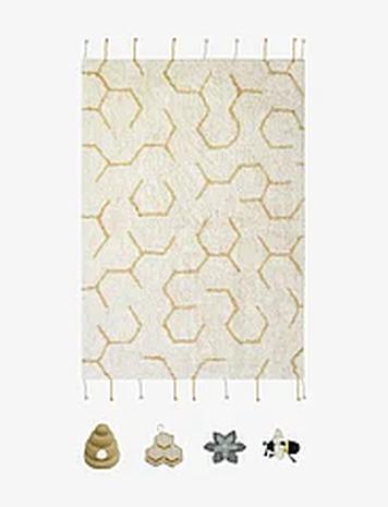 Lorena Canals Play Rug Pollination Home Kids Decor Rugs And Carpets Rectangular Rugs Cream Lorena Canals