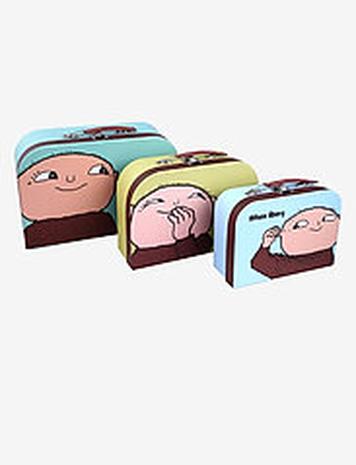Alfons ä…berg Alfons ä…berg Kuffertsä¦t Home Kids Decor Storage Storage Boxes Multi/patterned Alfons ä…berg