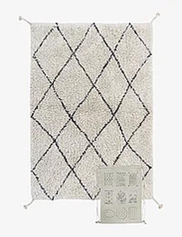 Lorena Canals Washable Rug Mini Bereber Home Kids Decor Rugs And Carpets Beige Lorena Canals