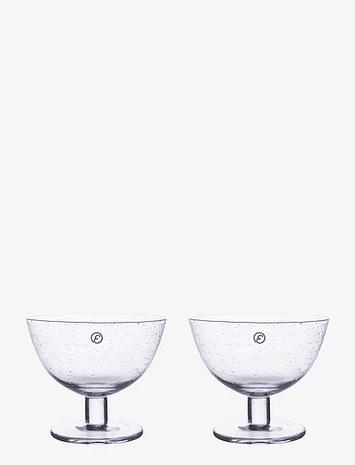 ERNST Bowl 2-Pack Home Tableware Bowls & Serving Dishes Fruit Bowls White ERNST