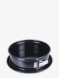 Städter Springform Pan Emaille ä˜24Cm / H7Cm Home Kitchen Baking Accessories Baking Tins Cookies- & Cake Tins Black Städter
