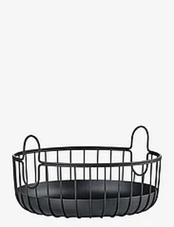 Zone Denmark Basket Inu Home Kitchen Kitchen Storage Bread Bins & Baskets Black Z Denmark