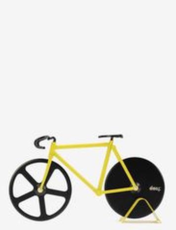 DOIY Pizzas Cutter - Fixie Home Kitchen Kitchen Tools Pizza Cutters & Accessories Yellow DOIY
