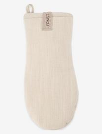 ERNST Oven Glove Home Textiles Kitchen Textiles Oven Mitts & Gloves Beige ERNST