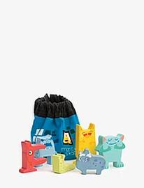 Tender Leaf Monster Stacker Toys Baby Toys Educational Toys Stackable Blocks Multi/patterned Tender Leaf