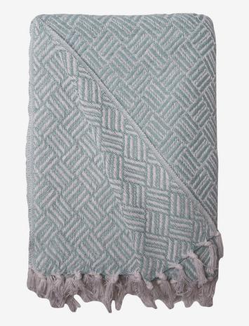Au Maison Tä¦ppe-Rude Home Textiles Cushions & Blankets Blankets & Throws Blue Au Maison