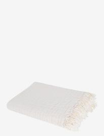 compliments River 130X200 Cm Home Textiles Cushions & Blankets Blankets & Throws Cream Compliments
