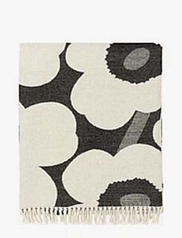 Marimekko Home Unikko Blanket 130X180 Cm Home Textiles Cushions & Blankets Blankets & Throws Multi/patterned Marimekko Home