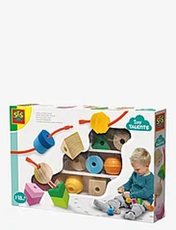 SES Creative Lacing Sensory Beads Toys Creativity Drawing & Crafts Craft Craft Sets Multi/patterned SES Creative